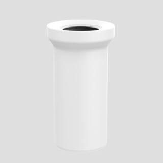 WC - Anschlussstutzen DN 100 x 250 mm weiß